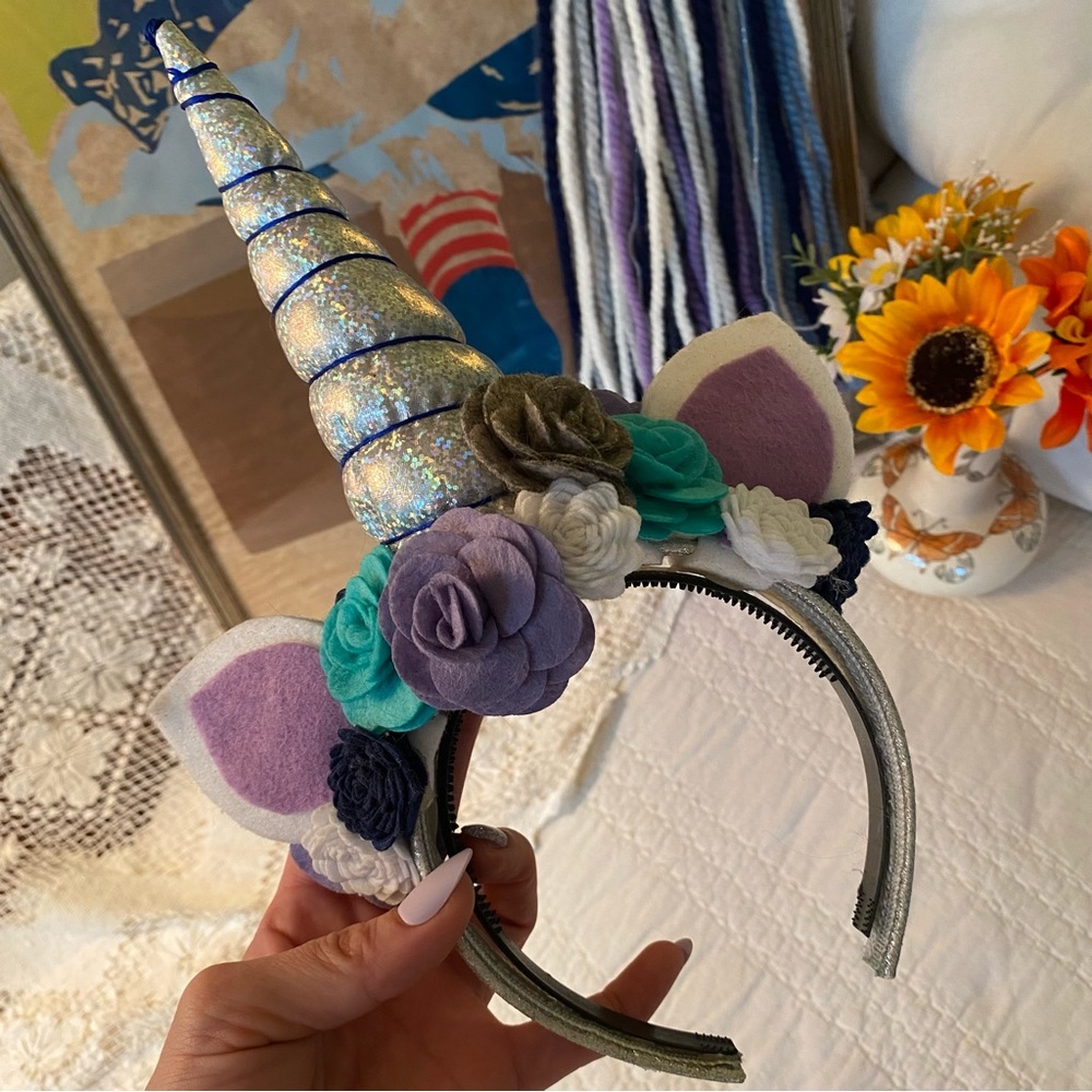 handmade by me kids unicorn costume / 5-8 yo
